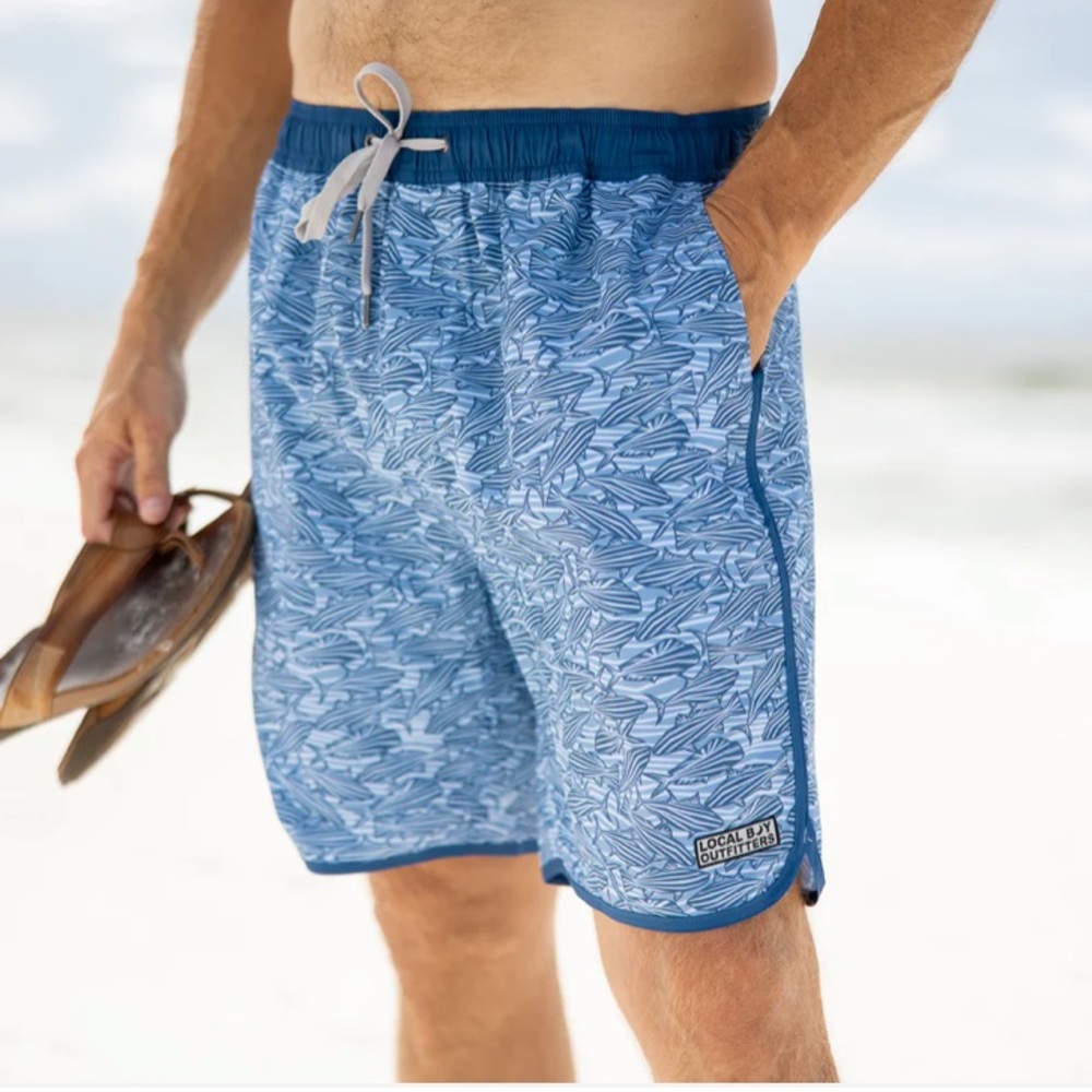 Local Boy Outfitters Wando Swim Trunks M (NWT)